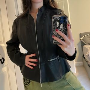 Women’s Baccini Faux Leather Jacket